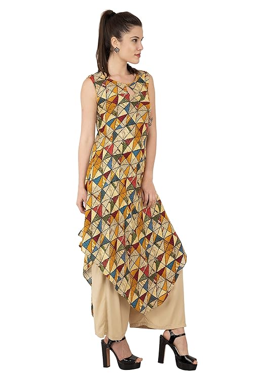 Geometric Asymmetrical Kurti