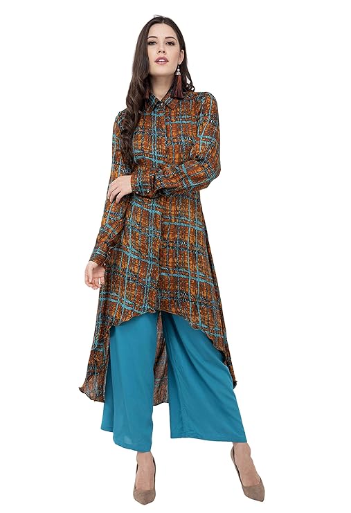 Printed Asymmetric Kurti