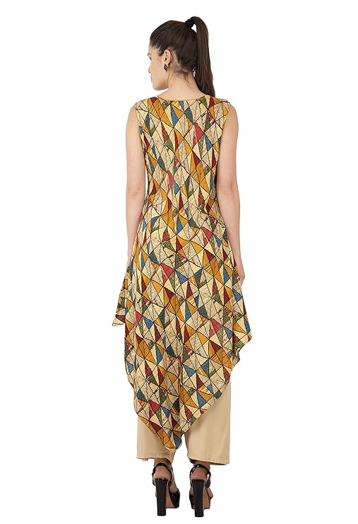 Geometric Asymmetrical Kurti